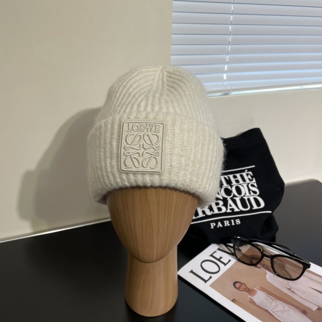 Loewe Womens Knit Hat Luxury Brand Design Loewe Hats with Original Box