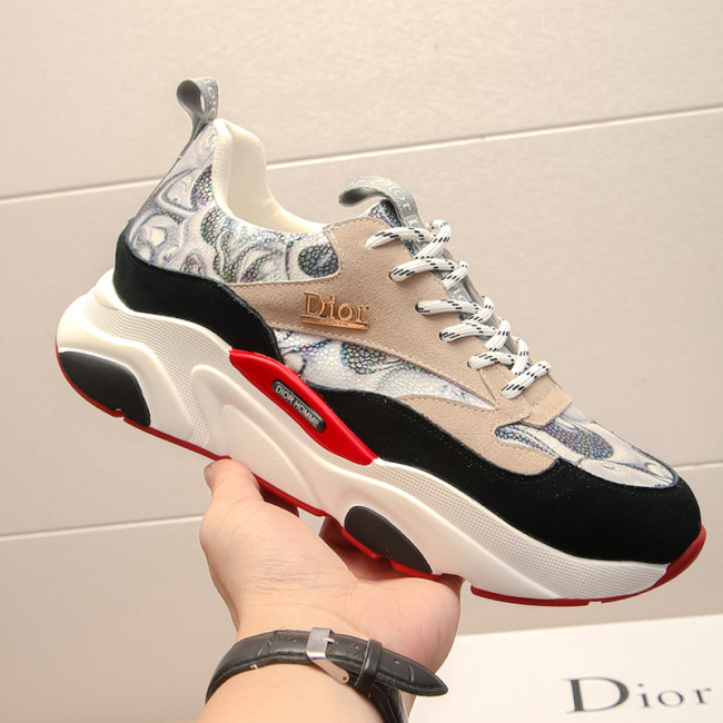 Dior Mens Shoes Sneakers Luxury Brand Breathable Design Casual Shoes for Men with Original Box Whatapp