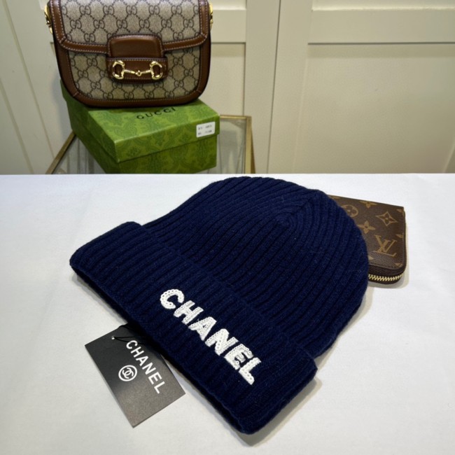 ChanelMen Womens Hats Luxury Brand Knit Hat with Original Box