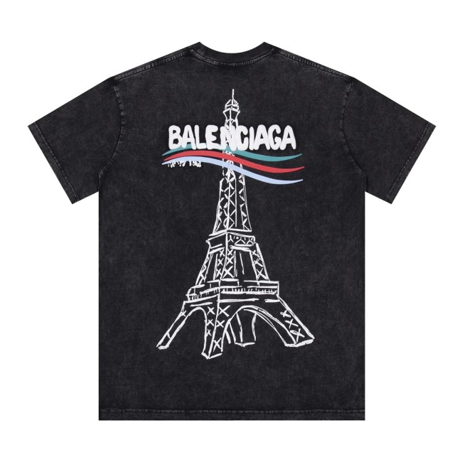 BalenciagaLuxury Brand Women Mens Short Sleeve T-Shirt Whatapp