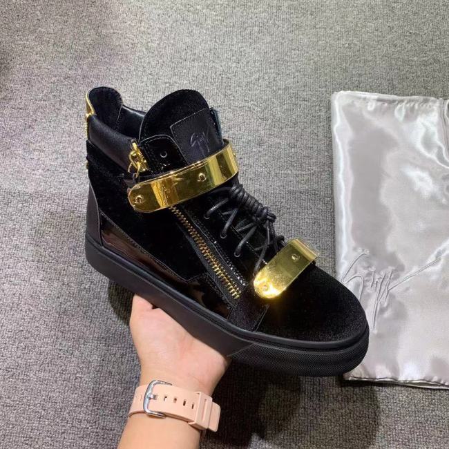 Giuseppe Zanotti Mens Shoes Luxury Brand High Top Sneakers Coby Whatapp