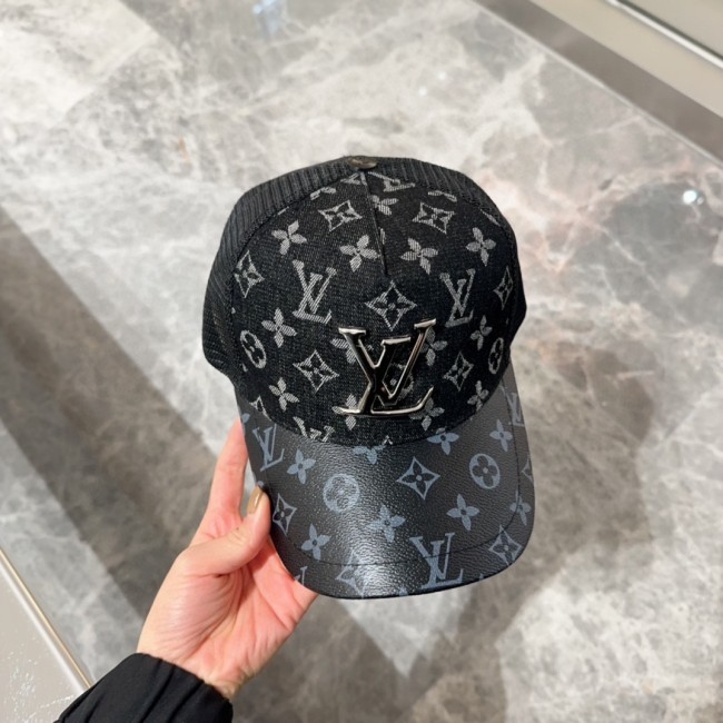 Louis Vuitton Womens Mens Cap Baseball Hat Luxury Brand with Original Box