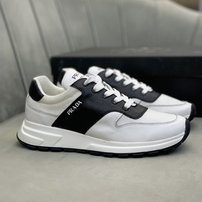 Prada Mens Shoes Sneakers Casual Shoes for Men Luxury Brand Breathable Fashion Sneakers with Original Box Whatapp