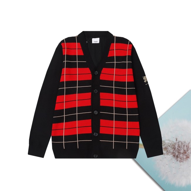 Burberry Men Womens Sweater Knitwear Luxury Brand Mens Knit Cardigan Top Quality Whatapp