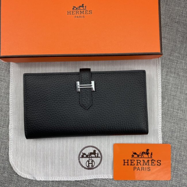 Hermes Womens Mens Wallets Purse Long Clutch Leather Design Coin Bag with Original Box Whatapp