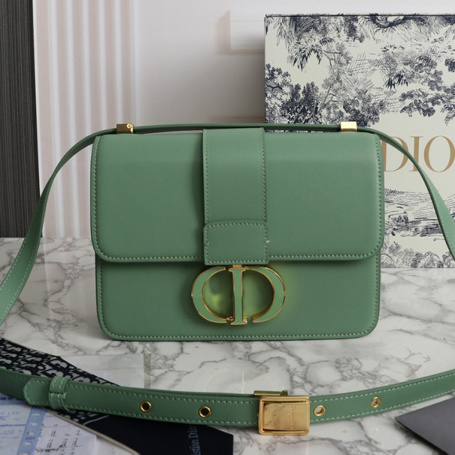 Dior Womens Bags Crossbody Bags Luxury Brand 30 MONTAIGNE BAG Deep Mint Green Box Calfskin S2110UMOS_M59H with Original Box Whatapp