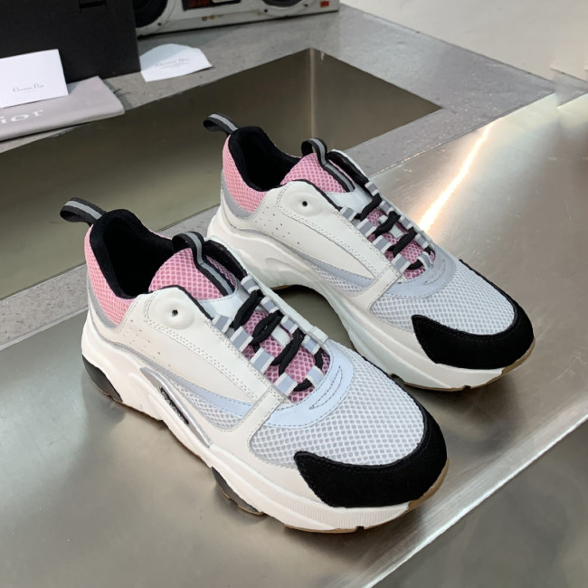 Dior Womens Shoes Sneakers Luxury Brand B22 Sneakers with Original Box Unisex Design Whatapp