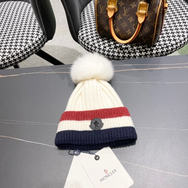 Moncler Womens Hats Luxury Brand Design Moncler Knit Hat with Original Box