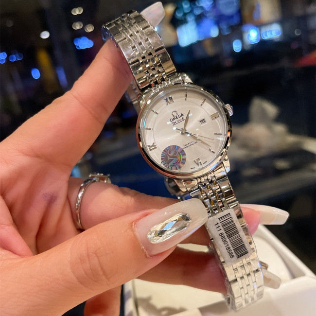 Omega Womens Watch Luxury Brand Design Fashion Type with Original Box Whatapp