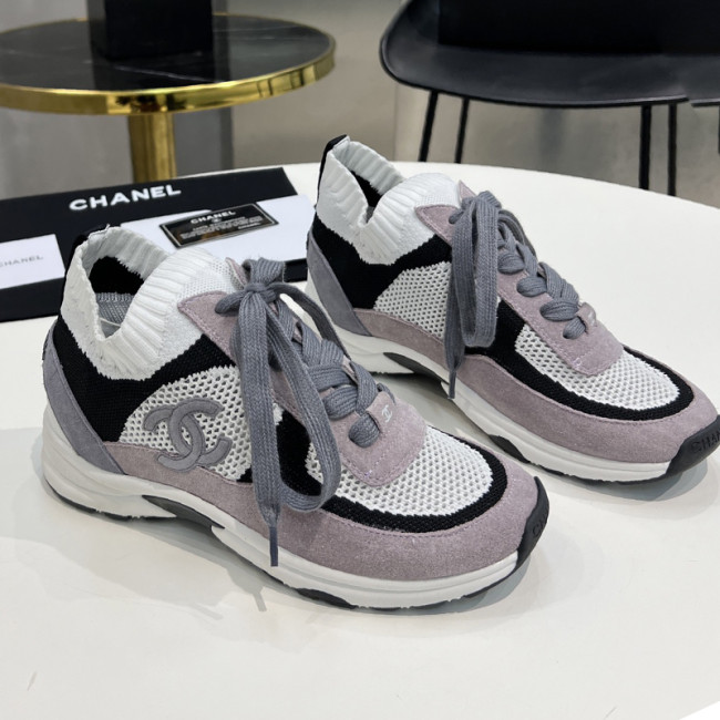 Chanel Women Shoes Sneakers Luxury Brand Sports Shoes Breathable Design with Original Box Whatapp