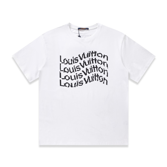 Louis Vuitton Luxury Brand Men Womens Short Sleeve T-Shirt Whatapp