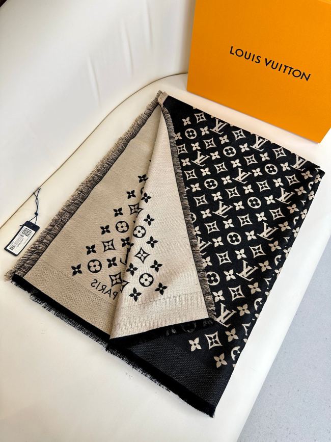 Louis Vuitton Scarves Men Womens Fashion Scarf with Original Box Whatapp