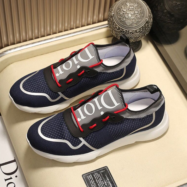 Dior Men Shoes Sneakers Casual Luxury Brand Slip On Breathable Mens Shoes B21 Sneaker Whatapp