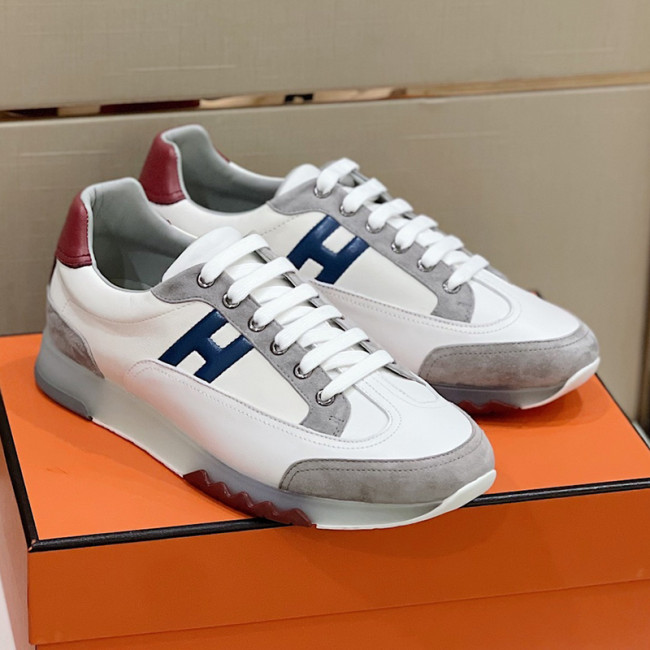 Hermes Mens Casual Shoes Fashion Sneakers Luxury Brand with Original Box Whatapp