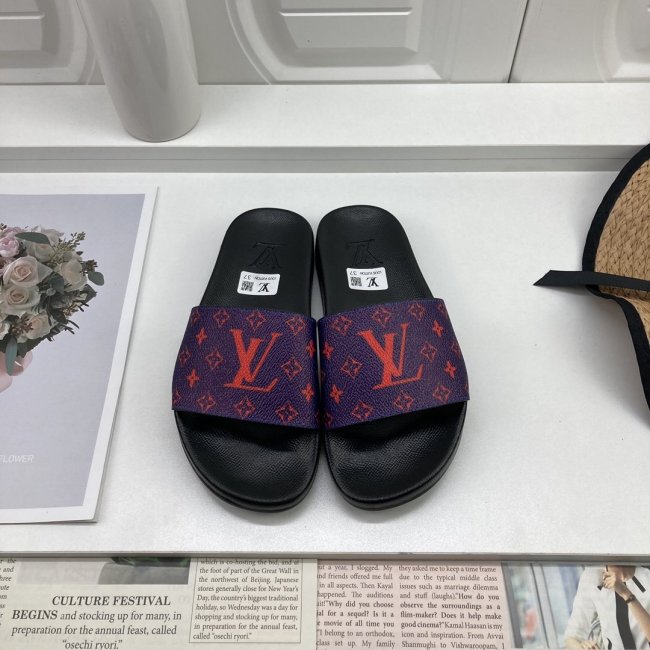 Louis Vuitton Men Womens Shoes Fashion Sandals WATERFRONT MULE Whatapp