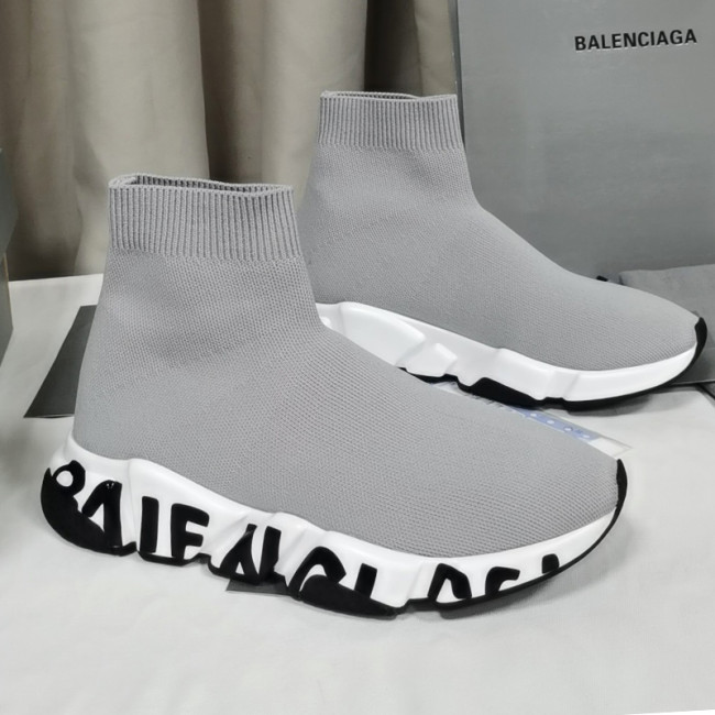 Balenciaga Men Shoes Sneakers Breathable Design Luxury Brand MEN'S SPEED SNEAKER IN BLACK with Original Box Speed Sneakers Whatapp