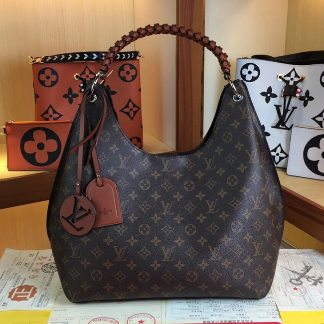 Louis Vuitton Womens Bags Messenger Shoulder Bags Handbags Luxury Brand CARMEL Mahina perforated calf leather Whatapp