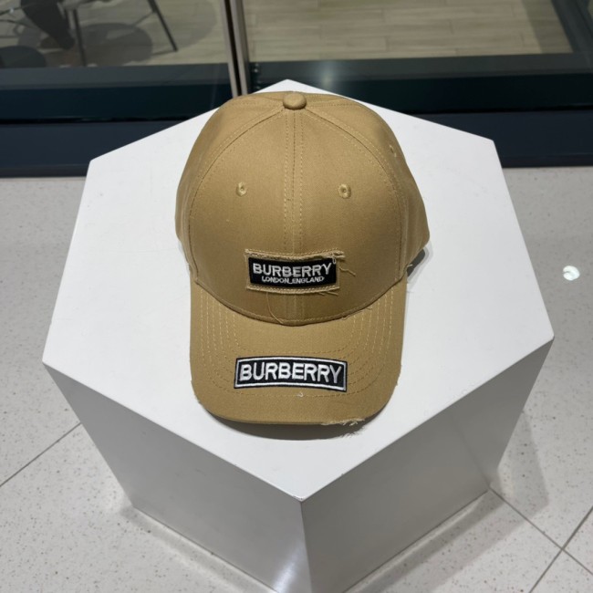 Burberry Womens Mens Cap Baseball Hat Luxury Brand with Original Box