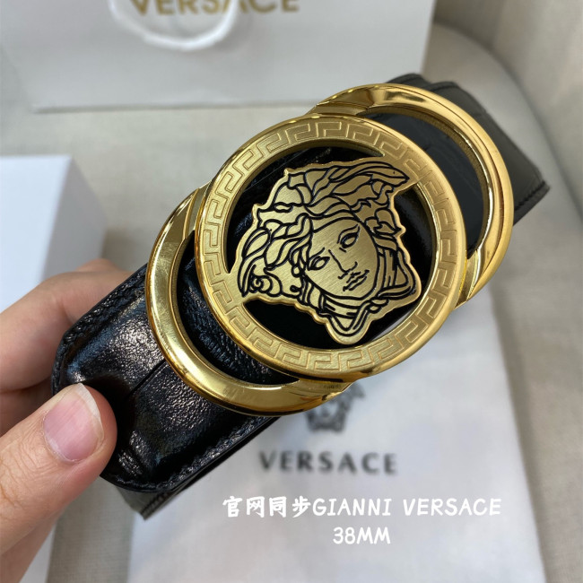 Versace Mens Belt Luxury Brand Fashion Men Belts with Original Box Whatapp