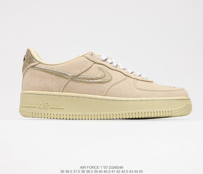 Stussy x Nike Air Force 1 '07 Sneakers Men Womens Shoes 2326D49 Whatapp