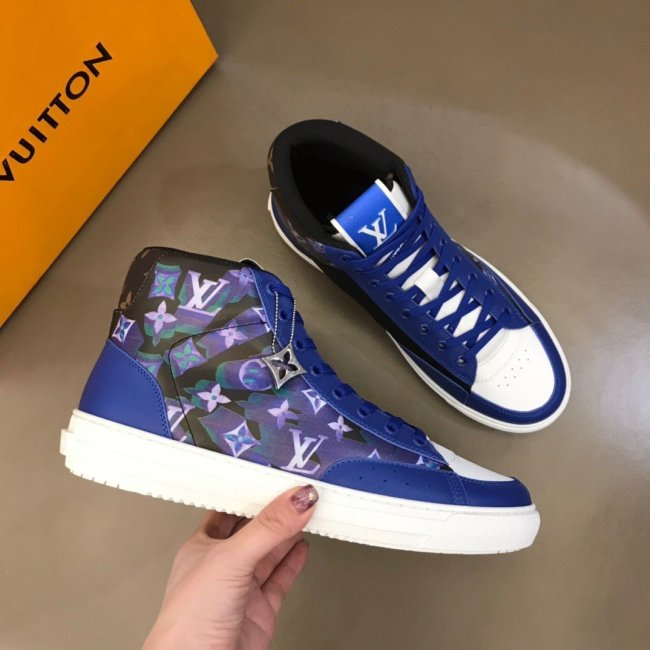 Louis Vuitton Men Shoes Fashion Sneakers Luxury Brand Mens Charlie Sneaker Casual Shoes with Original Box Whatapp