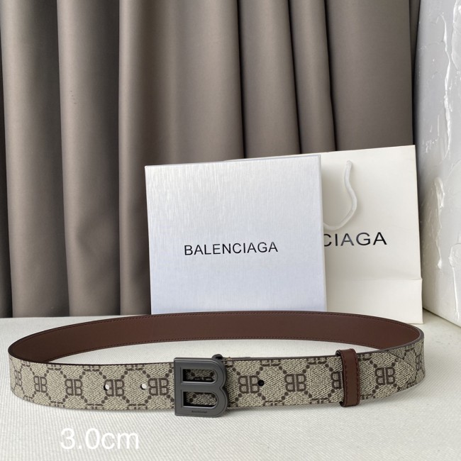 Balenciaga Men Womens Belt Luxury Brand Design Fashion Type with Original Box Whatapp