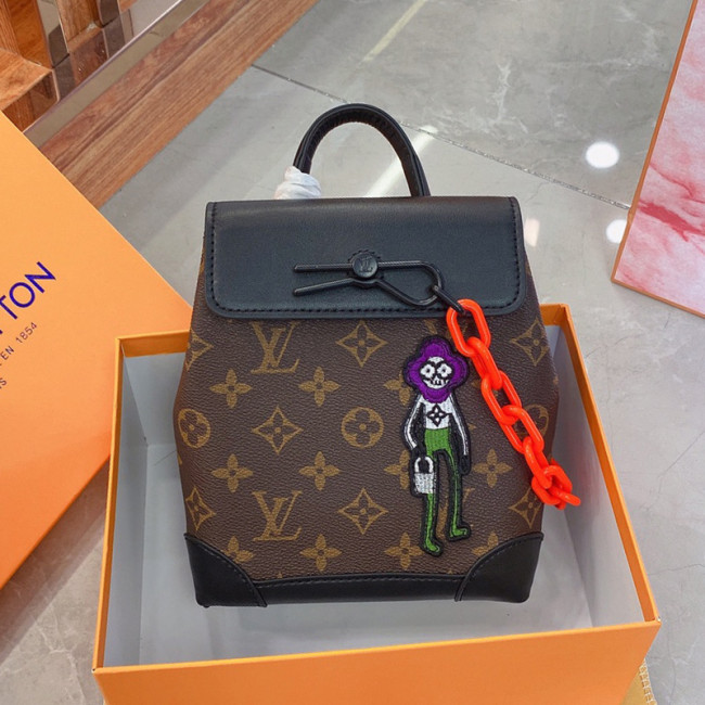 Louis Vuitton Mens Bag Luxury Brand Fashion Type STEAMER XS Monogram coated canvas with Original Box Whatapp