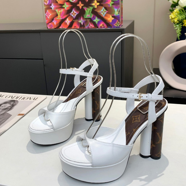 Louis Vuitton Women Shoes Sandals Fashion Summer Luxury Brand PODIUM PLATFORM SANDAL 1A8NZT with Original Box Womens Sandals Whatapp