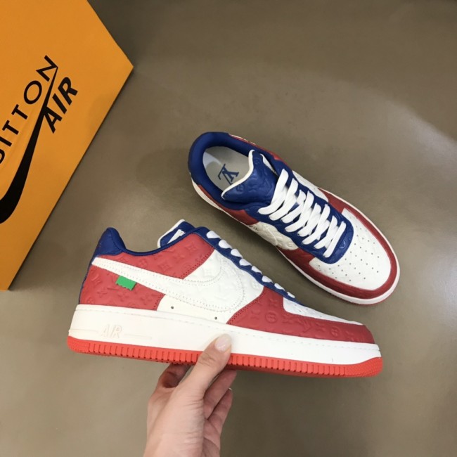 Louis Vuitton NIKE Off-White Men Shoes Fashion Sneakers Design Luxury Brand LVXNIKE Air Force Sneakers with Original Box Whatapp