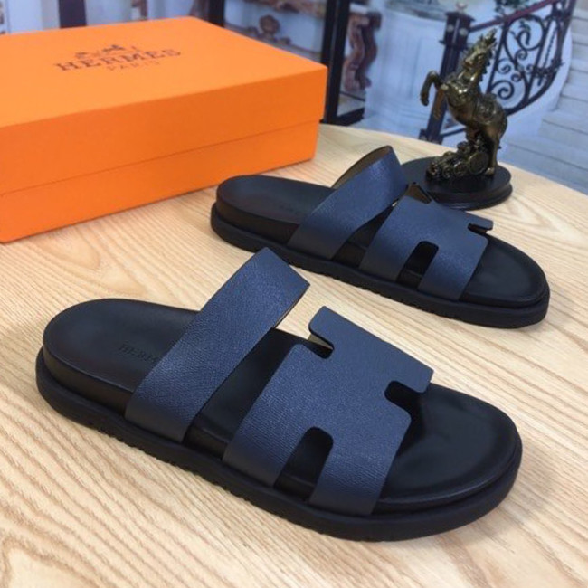 Hermes Mens Casual Shoes Fashion Sandals Slippers Luxury Brand with Original Box Whatapp