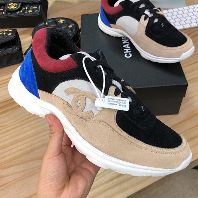 Chanel Women Shoes Sneakers Luxury Brand Sports Shoes Breathable Design with Original Box Whatapp