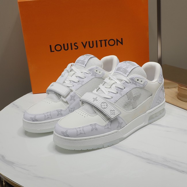 Louis Vuitton Men Shoes Fashion Sneakers Design Luxury Brand LV TRAINER SNEAKER with Original Box 1A9ZI6 Whatapp