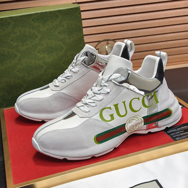 Gucci Mens Shoes Luxury Brand Men's Gucci Tennis Sneaker with Original Box Whatapp