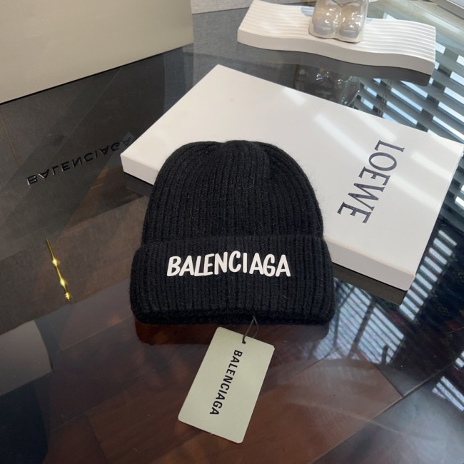 Balenciaga Men Womens Knit Hat Luxury Brand Design Balenciaga Hats with Original Box