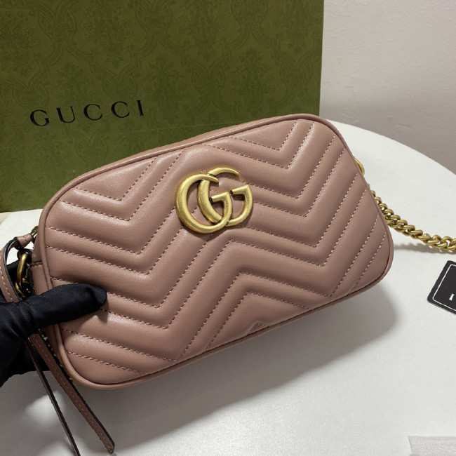 Gucci Womens Bags Fashion Type GG Marmont Small matelassé Shoulder Bag Luxury Brand with Original Box 447632 DTD1T 5729 Whatapp