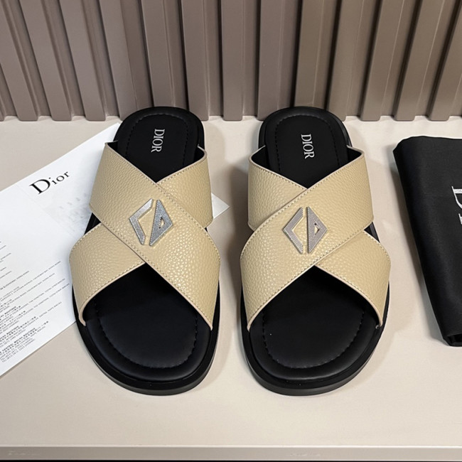 Dior Men Shoes Sandals Luxury Brand Fashion DIOR AQUA SANDAL Black Dior Oblique Jacquard with Original Box 3SA135ZSA_H969 Whatapp