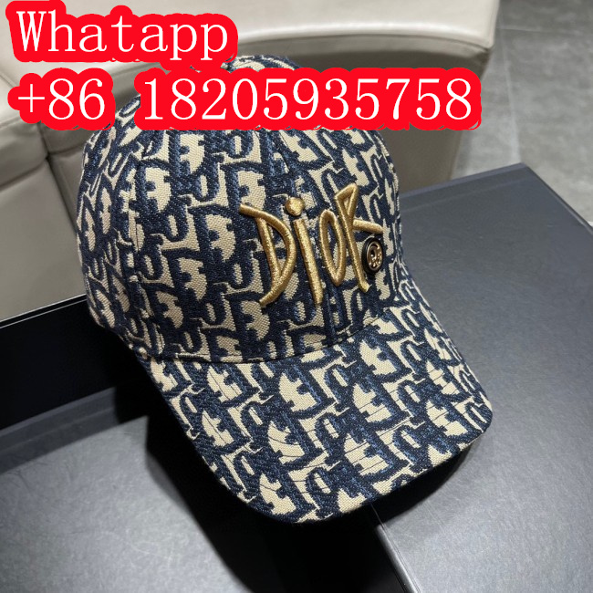 Dior Men Womens Baseball Hat Luxury Brand Design Dior Cap with Original Box