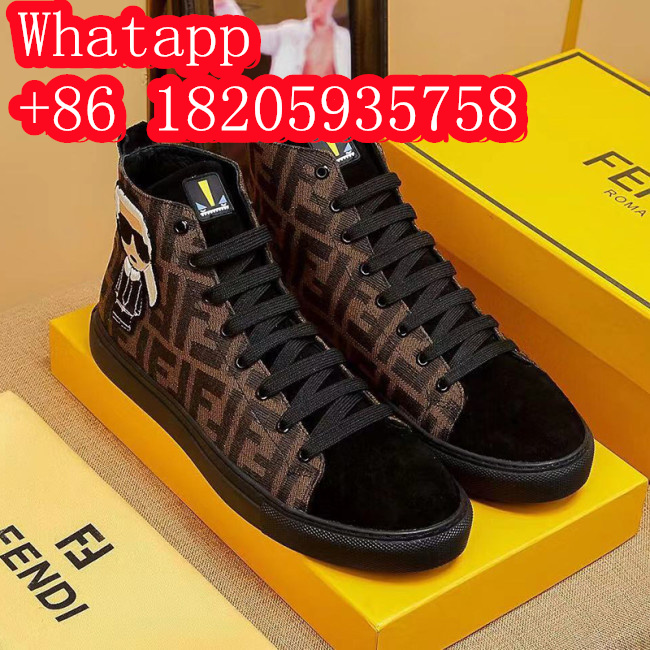 Fendi Men Shoes Luxury Sneakers Luxury Brand Fashion Designer Whatapp