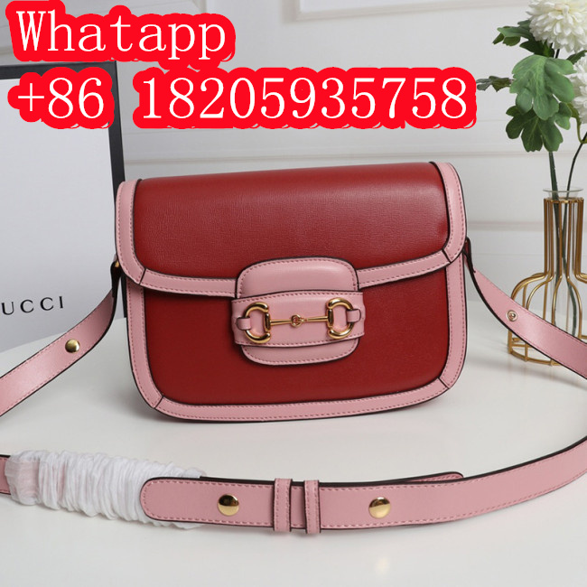 Gucci Womens Bags Shoulder Messenger Bag Luxury Brand Gucci Horsebit 1955 small shoulder bag with Original Box 602204 1DBAG 6668 Whatapp