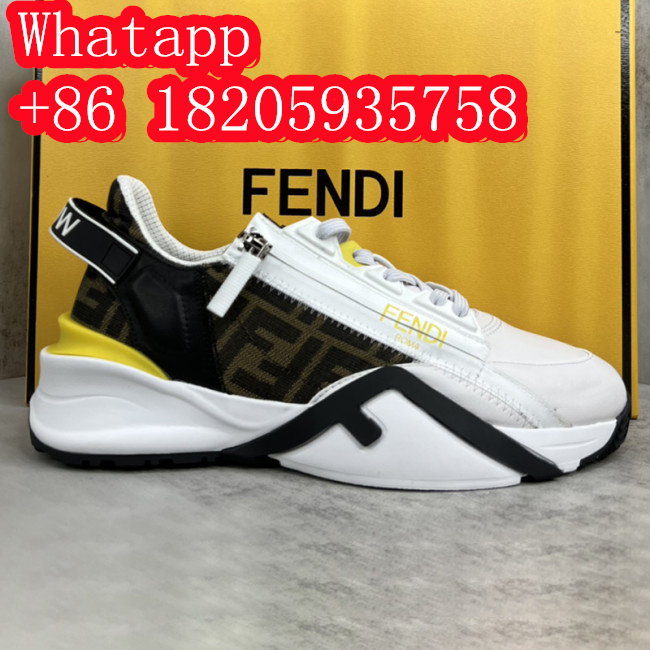 Fendi Mens Shoes Fashion Sneakers Luxury Brand Casual Fendi Flow Low-Top Sneakers Shoes for Men with Original Box 0 Whatapp