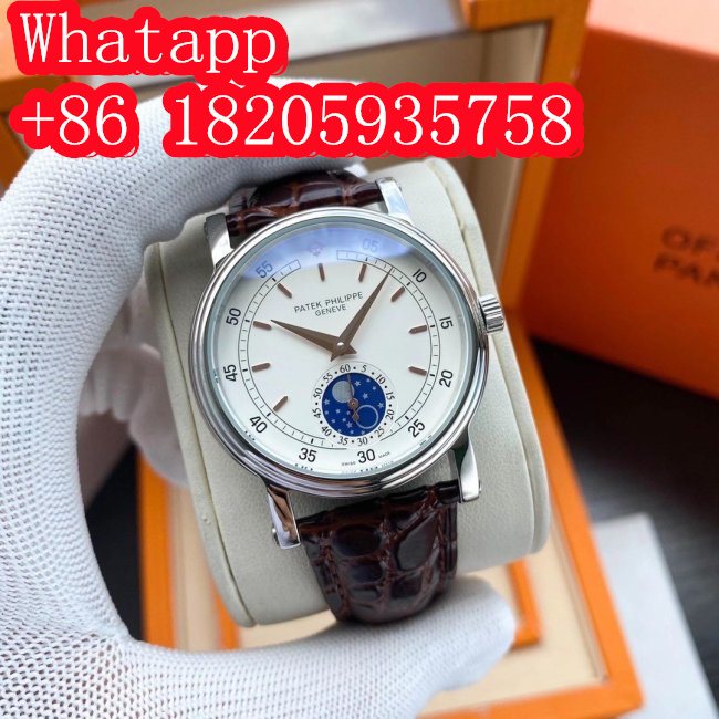 Patek Philippe Watch Luxury Brand Design Fashion Type with Original Box Whatapp