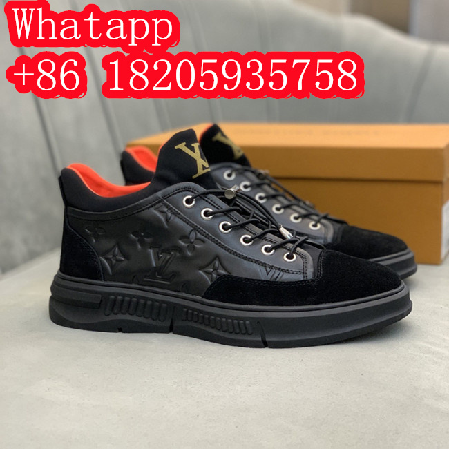 Louis Vuitton Men Shoes Fashion Sneakers Luxury Brand Mens Casual Shoes with Original Box Whatapp