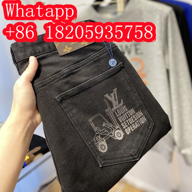 Louis Vuitton Luxury Brand Mens Jeans Whatapp