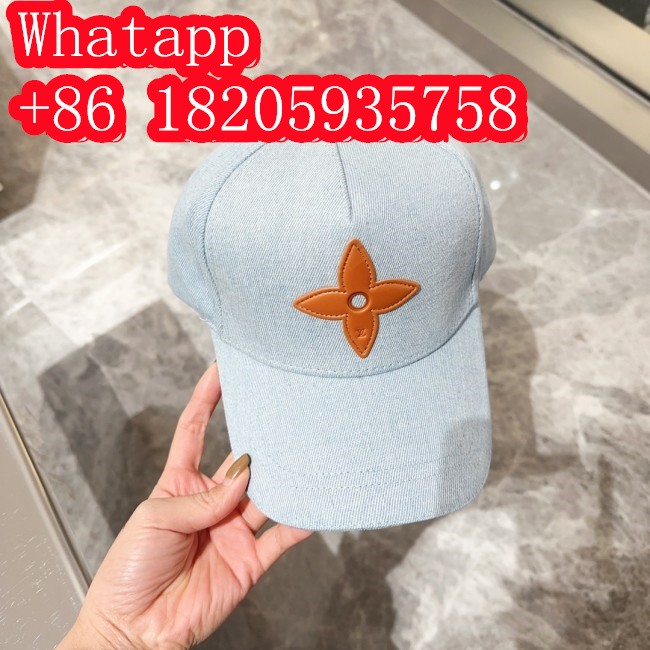 Louis Vuitton Womens Mens Cap Baseball Hat Luxury Brand with Original Box