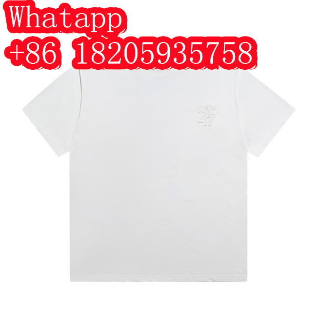 Doir Luxury Brand Women Mens Short Sleeve T-Shirt Whatapp