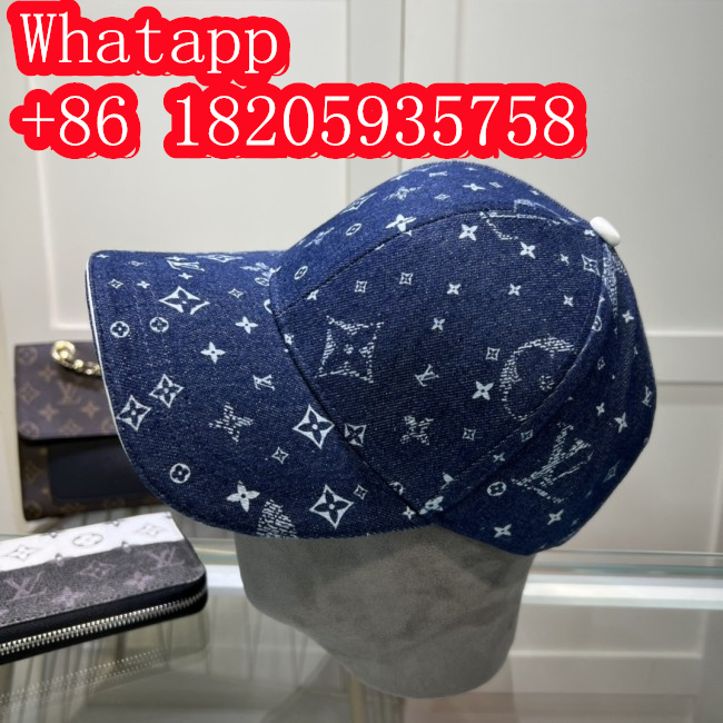 Louis Vuitton Womens Mens Cap Baseball Hat Luxury Brand with Original Box