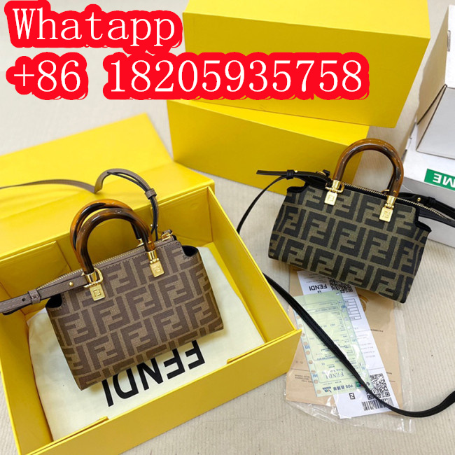 Fendi Womens Bags Shoulder Waist Bag Luxury Brand Fendi Mini By The Way Bag with Original Box Whatapp