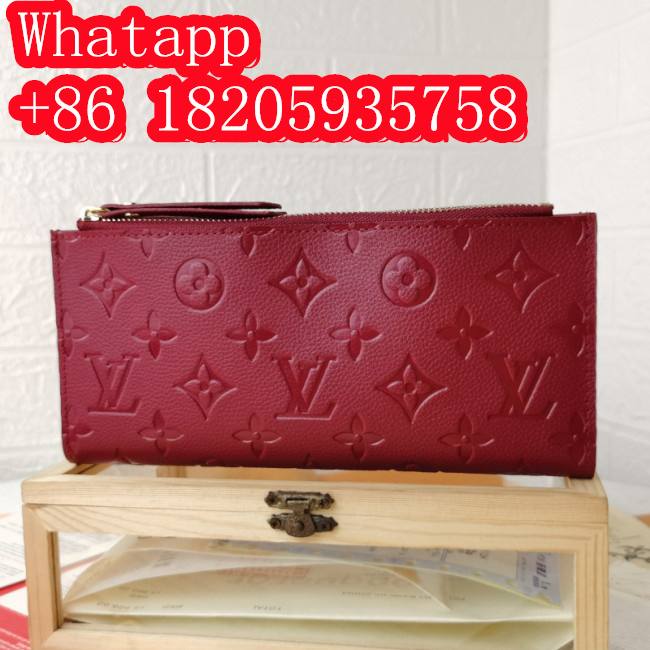 Louis Vuitton Mens Womens Wallets Purse Luxury Brand Designer Zippy WALLET M61269 with Original Box Whatapp