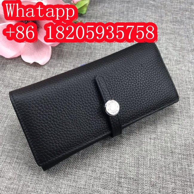 Hermes Womens Mens Wallets Purse Bag Clutch Leather Design Coin Bag with Original Box Whatapp