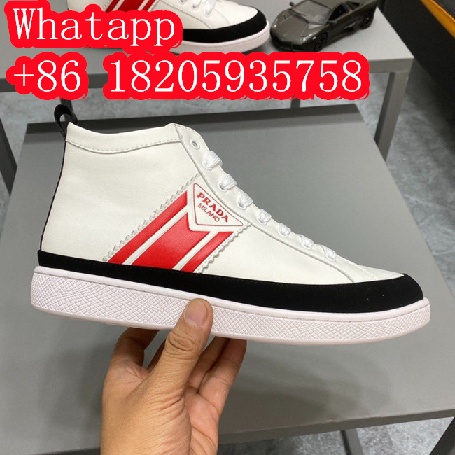 Prada Mens Shoes Sneakers Casual Shoes for Men Luxury Brand Breathable Fashion Sneakers with Original Box Whatapp